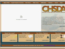 Tablet Screenshot of coloradohsda.org